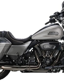 Vance & Hines Hi-Output Slip-On Mufflers Dark Chrome For Harley Touring