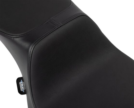 Drag Specialties Predator 2-Up Extended Reach Seat Smooth Vinyl FLHX FLTR 23-24 - Image 4