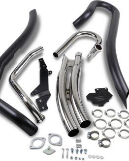 Cobra Speedster Swept Black Full Exhaust Fits 06-21 Suzuki M109R Boulevard