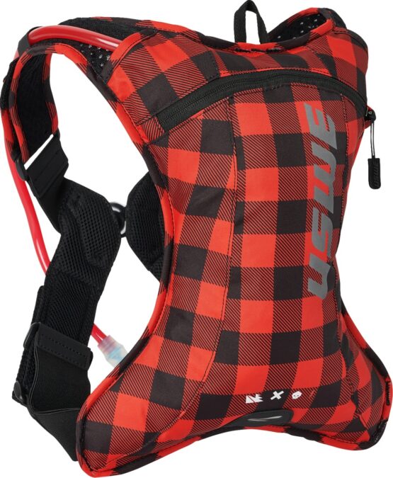 USWE Outlander 2L Hydration Pack Flannel Red/Black