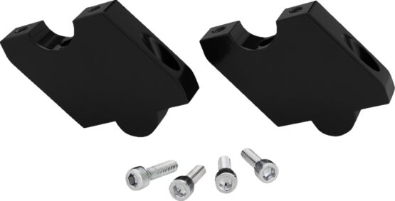 Adjustable Handlebar Riser Black by Show Chrome Fits Can-Am Ryker 19+