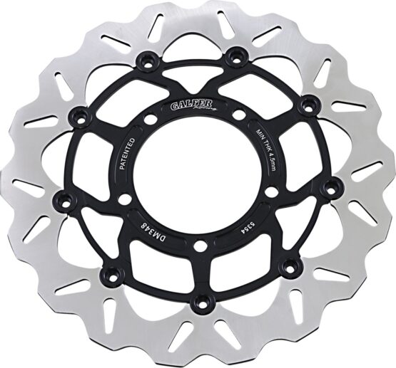 Front & Rear Floating Wave Brake Rotor Kit w/ Semi-Metallic Pads - Image 2