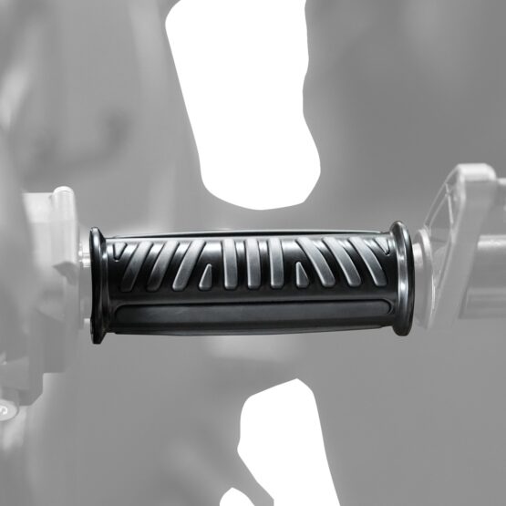 Show Chrome Combat Grips Black for Can-Am Ryker 7/8in Handlebars - Image 4