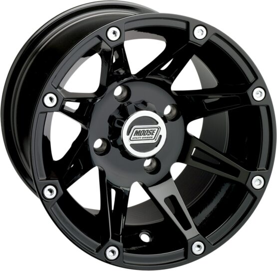 Moose 387X 12x7 Front Wheel Black 4/156 4+3