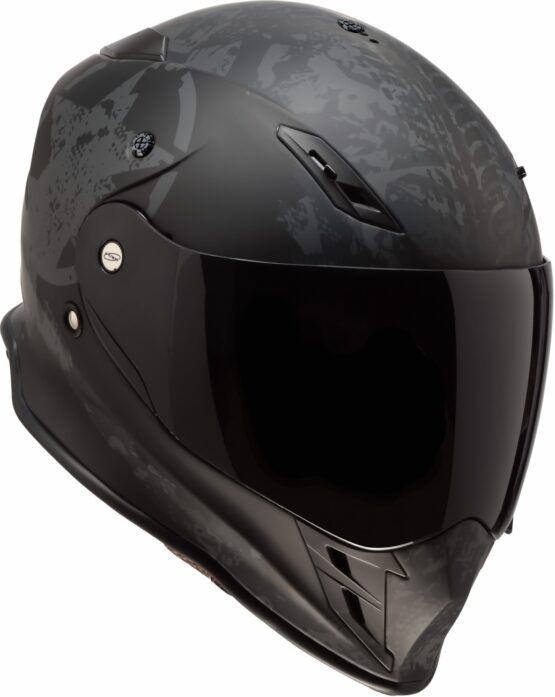 Z1R Nemesis Speed Demon Helmet Matte Black - Large
