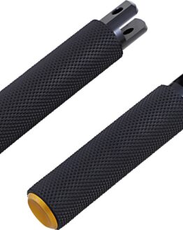 Arlen Ness Knurled Driver Pegs Gold Fits 2018+ Softail