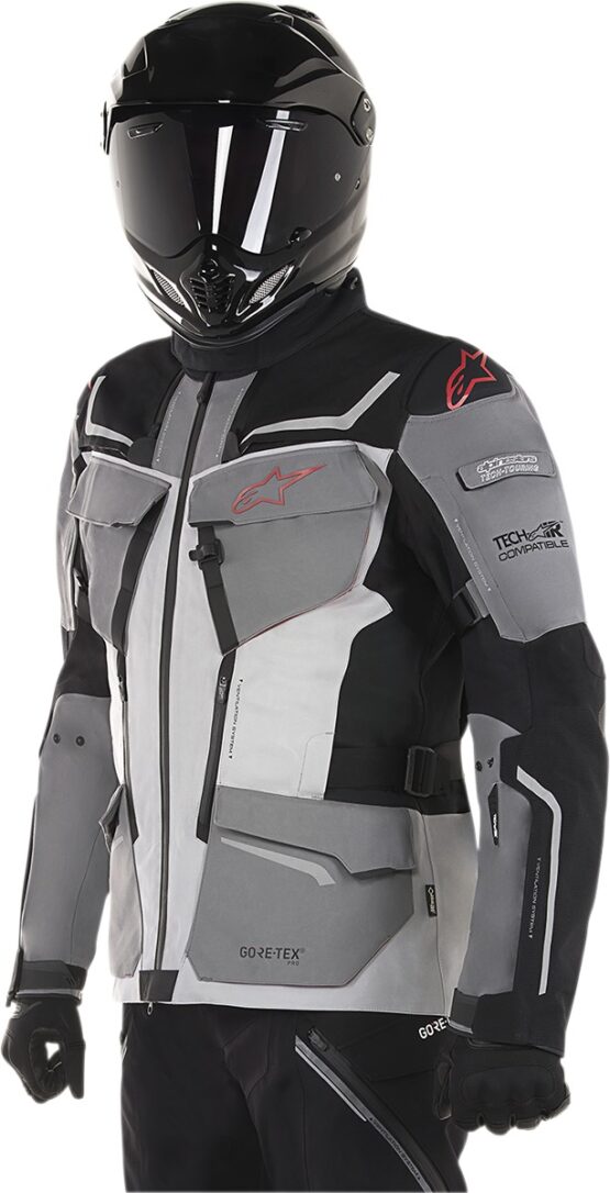 Revenant Gore-Tex Air Motorcycle Jacket Black/Gray/Red US Medium - Image 3