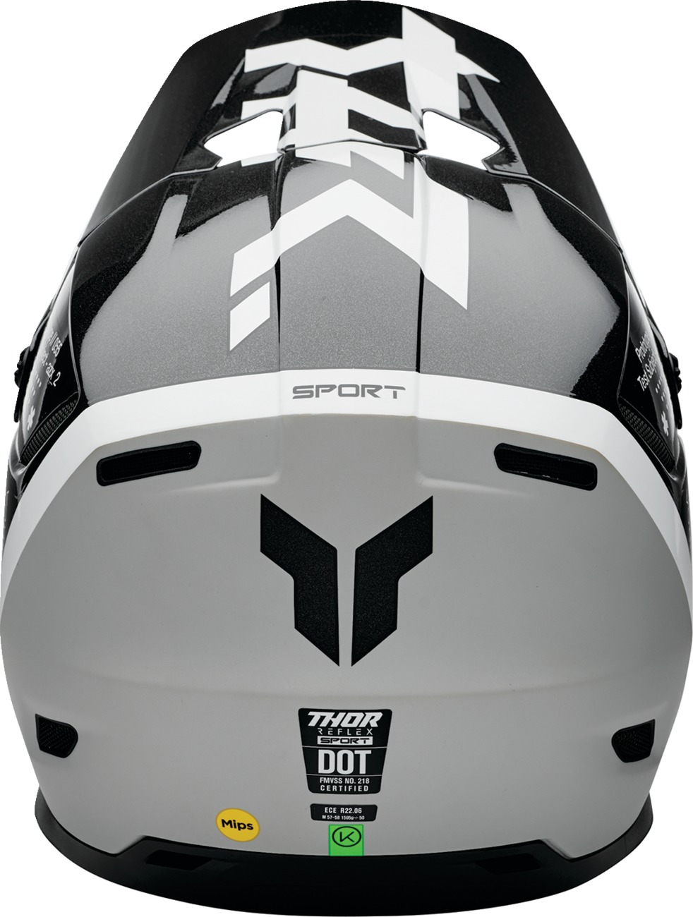 Thor Reflex Sport Riot MIPS Helmet XL White/Black - Image 4
