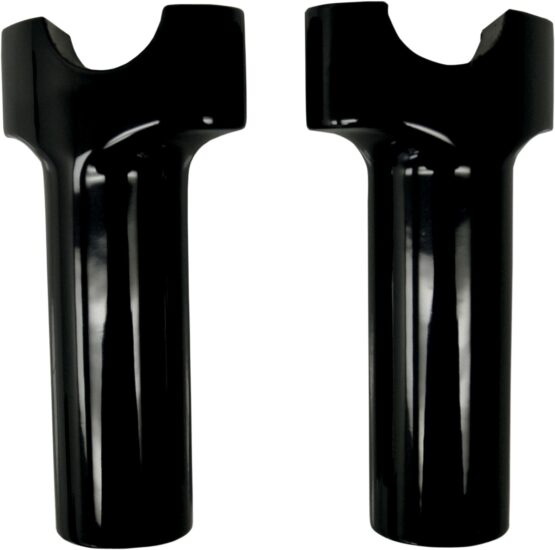 Buffalo Straight Handlebar Risers 4" Gloss Black