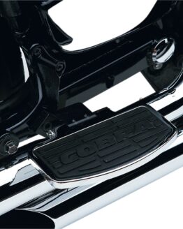 Classic Passenger Floorboards Chrome/Black