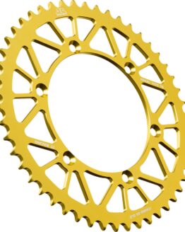 Gold Aluminum Rear Sprocket - 50 Teeth 520 Pitch