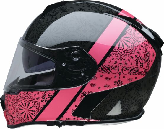 Z1R Warrant PAC Helmet XS Gloss Pink/Black Unisex