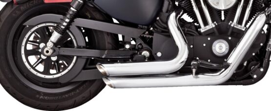 Vance & Hines Shortshots Chrome Exhaust System Fits Sportster 14-22 - Image 4