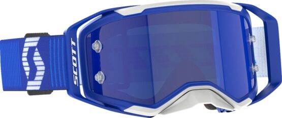 Scott Prospect 2.0 Goggle Blue/White Blue Chrome Lens Adult