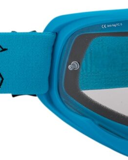 Qualifier Black / Blue Agroid Goggles - Clear Lens