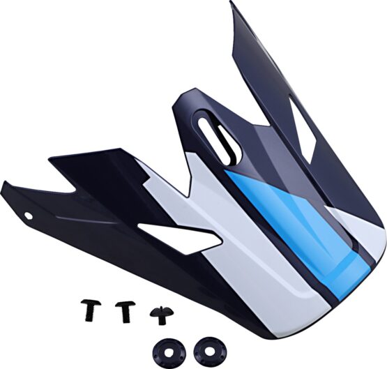 Z1R Rise Evac Helmet Visor White Blue Gloss Adult One Size