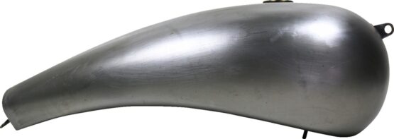 Kodlin USA Stretched Gas Tank Raw Steel M8 Softail For Harley-Davidson