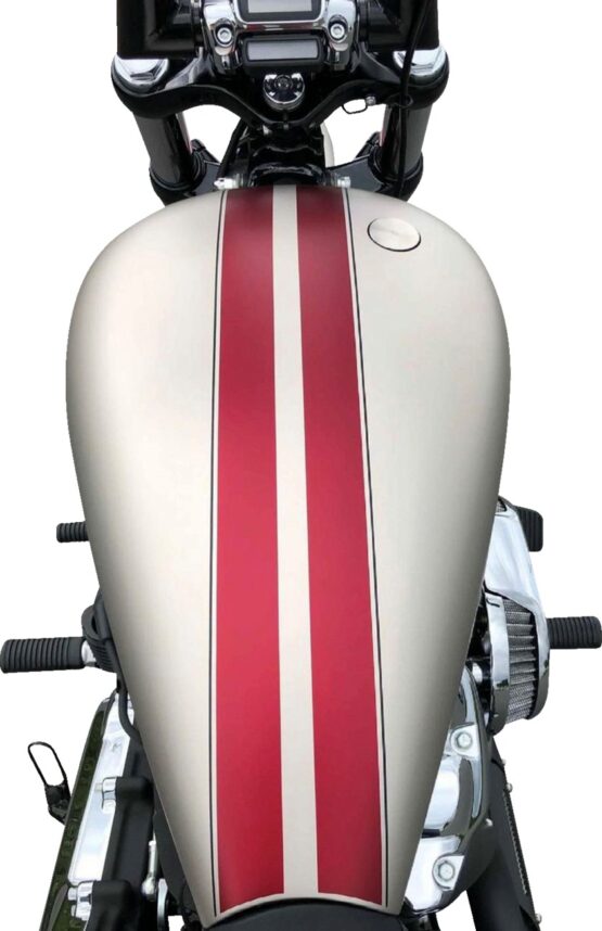 Kodlin USA Stretched Gas Tank Raw Steel M8 Softail For Harley-Davidson - Image 4