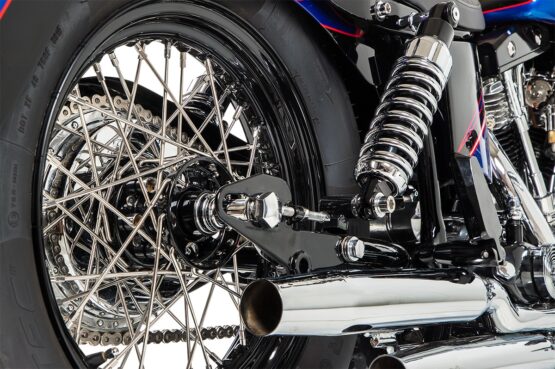 Axle Adjusters CAD Plated by Colony For 67-72 HD Electra Glide/Super Glide - Image 4