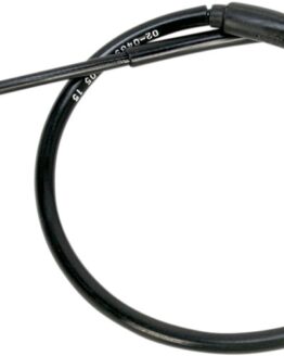 Black Vinyl Throttle Cable w/Cap