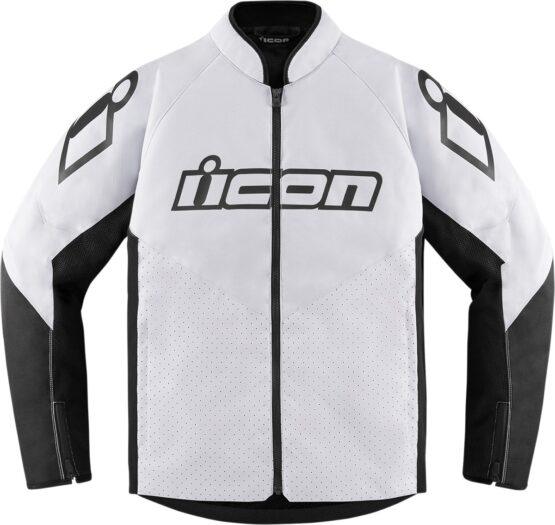 ICON Hooligan Jacket 2XL Black/White Men's