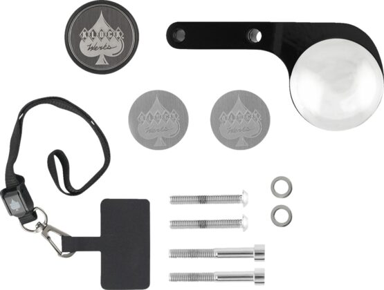 Klock Werks iOmount Left Perch Mount Black For Indian Challenger, Pursuit - Image 2