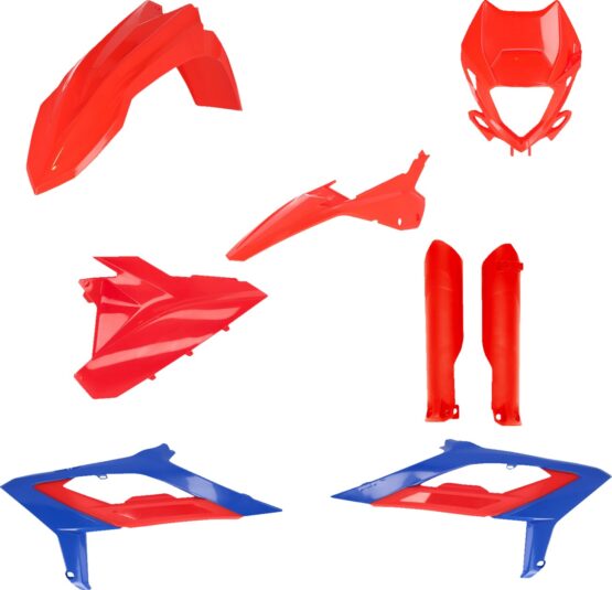 Acerbis Full Plastic Kit Red/Blue Fits Beta RR 2T/4T