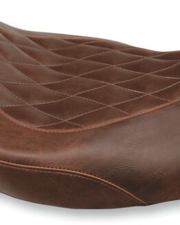 Tripper Diamond Synthetic Leather Brown Solo Seat