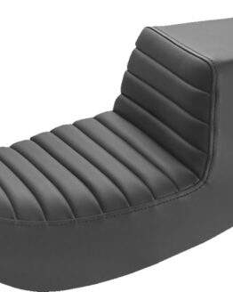 Saddlemen Step-Up Seat Front Tuck-n-Roll Black For Harley FLHT/FLTR