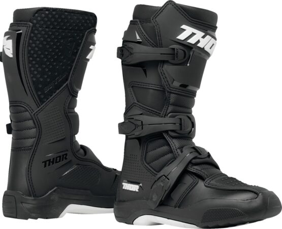 Thor Youth Blitz XR Boots Black/White Size 2