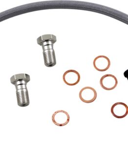 Stainless Steel Rear Brake Line Kit