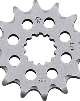 Front Steel Countershaft Sprocket Self Cleaning - 14 Tooth 520
