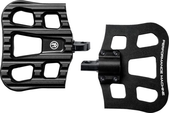 Performance Machine Drifter Passenger Floorboards Black Ops For Harley Touring - Image 4