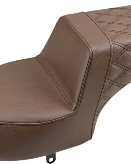 Step-Up Rear Lattice 2-Up Seat Brown