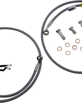 Stainless Steel Front Brake Line Kit - 2 Lines