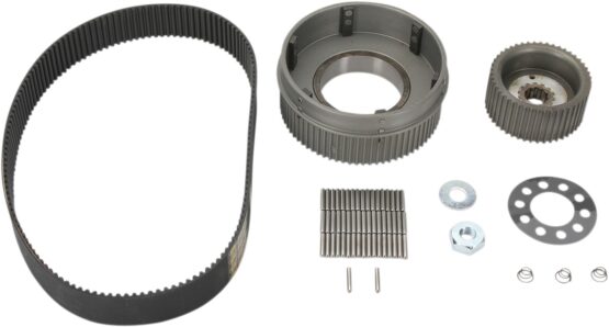 Belt Drives Ltd. 8mm 2" Belt Drive for Stock Clutch Kick Start
