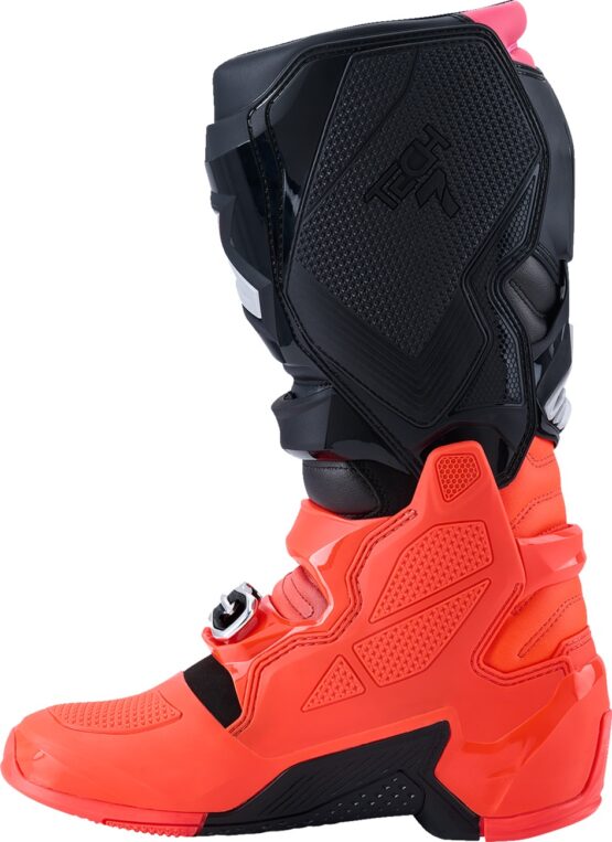 Alpinestars Tech 7 Boots Black/Fluorescent Red/Pink US 9 - Image 4
