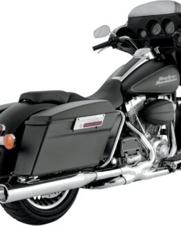 Monster Round Chrome Slip On Exhaust