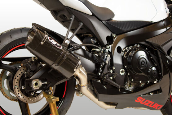 Tech 1 Carbon Fiber Full Exhaust w/ Stainless Tubing - Image 3