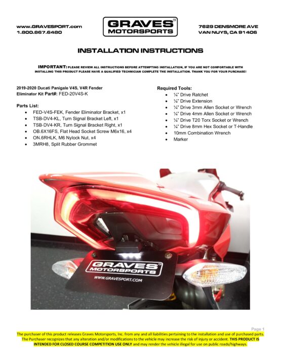 Fender Eliminator Kit - Image 2