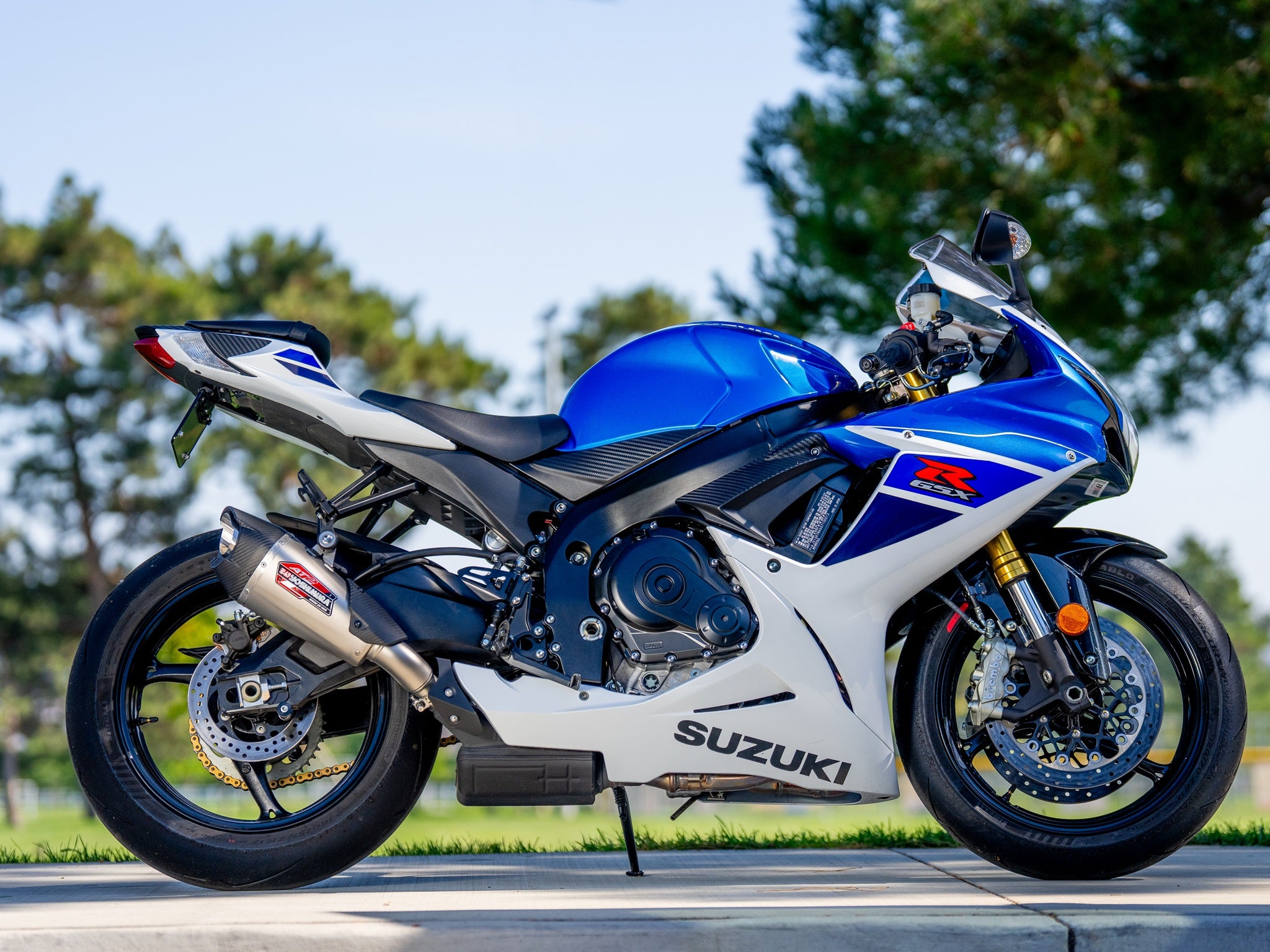 Yoshimura AT2 Slip-On Exhaust SS Muffler For GSX-R600/750 11-24 - Image 9