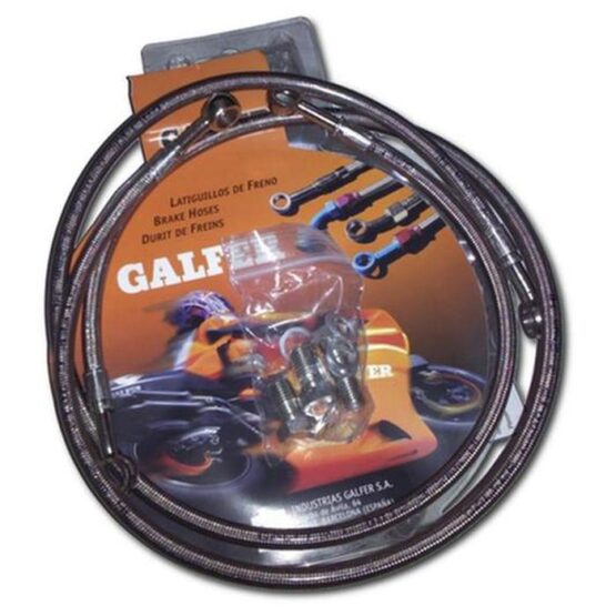 Stainless Steel Front Brake Line Kit - 2 Lines - Image 2