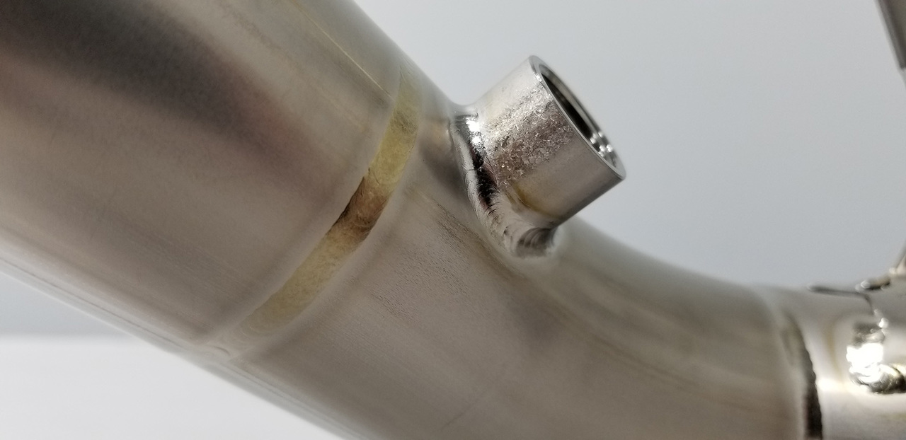 Yamaha R1 Full Titanium Exhaust System with Titanium 200mm Silencer - Image 3