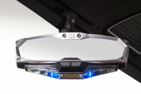 Halo-RA LED Rear View Mirror w/ Multimode lighting & Cast Aluminum Bezel - Image 11