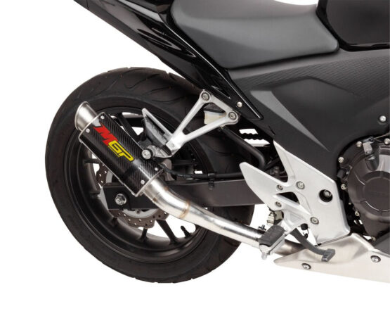 2015 Honda CBR650F Hotbodies MGP Growler Carbon Fiber Full Exhaust System