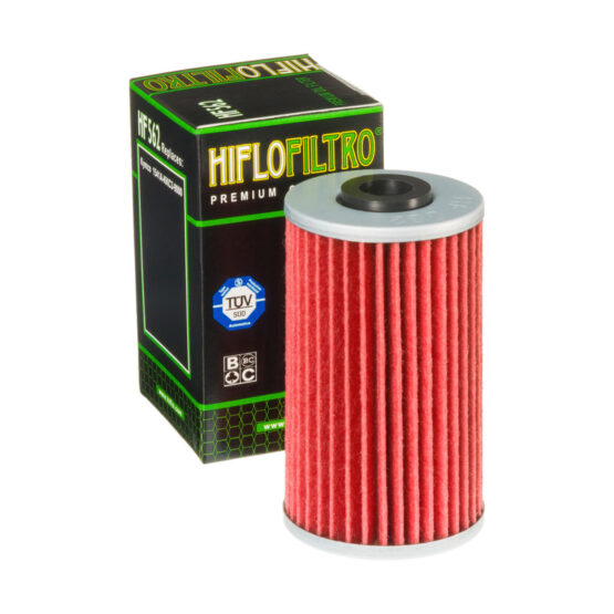 Hiflofiltro HF562 Oil Filter Cartridge Replaces Kymco 1541A-KKC3-9000 - 3 Pack - Image 5
