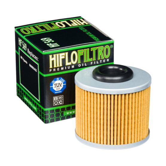Hiflo HF569 Oil Filter Black by HiFloFiltro - Image 2