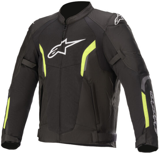 Alpinestars AST V2 Air Jacket Black Yellow Fluo 2X