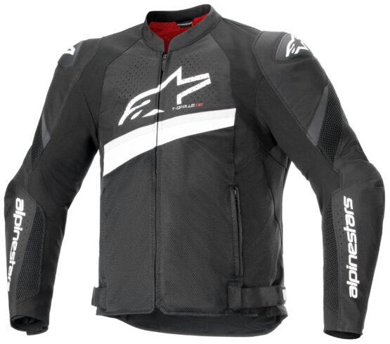 Alpinestars T-GP+ R V4 Air Jacket Black/White Medium
