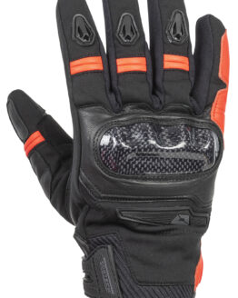 Cortech Super-Sonic Waterproof Gloves Black/Red Small
